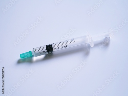 Syringe tube with medicine liquid drug