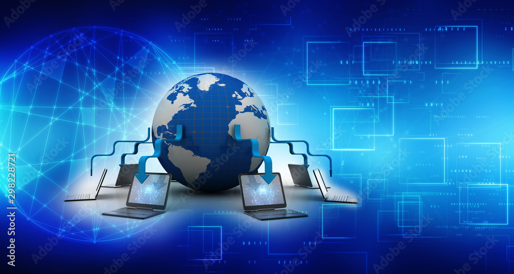 3d rendering technology Computer network 3d rendering technology Computer network