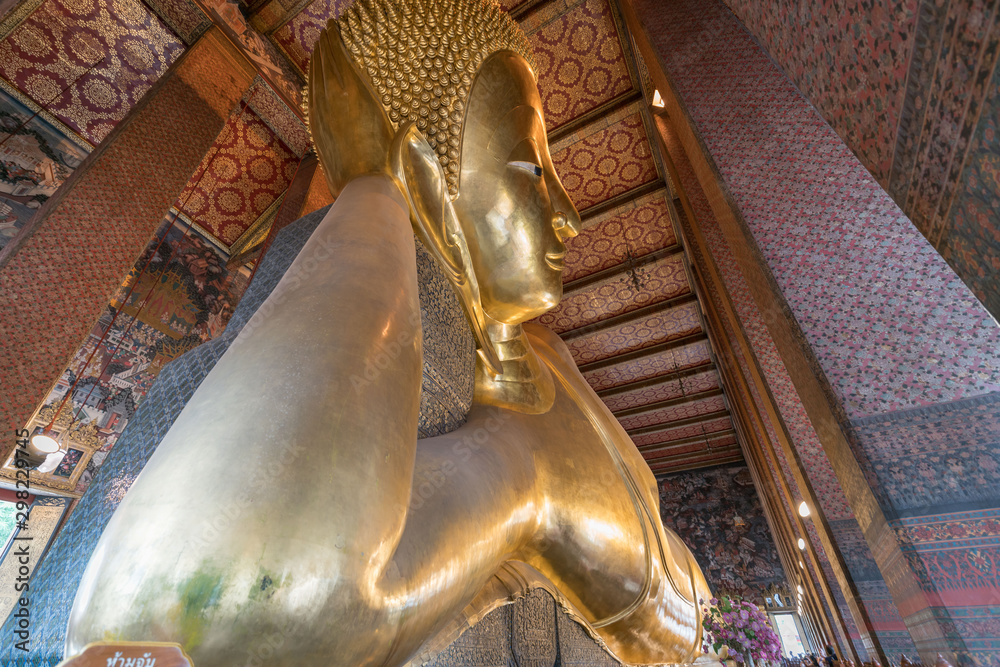 The Big Reclining Buddha of Wat Pho, Bangkok