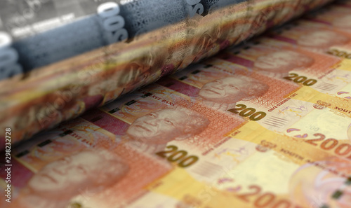 Printing South African Notes