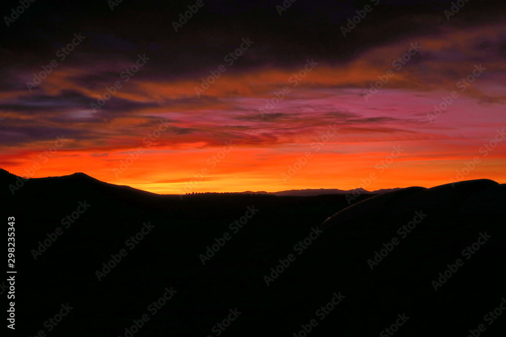 Fototapeta premium Coucher de soleil, Andalousie. Espagne.