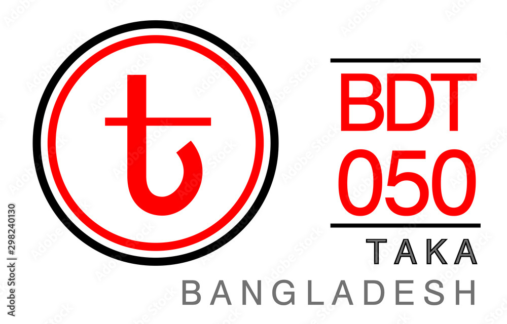T, BDT, 050, Taka, Bangladesh Banking Currency icon typography logo banner set isolated on background. Abstract concept graphic element. Collection of currency symbols ISO 4217 signs used in country T, BDT, 050, Taka, Bangladesh Banking Currency icon typography logo banner set isolated on background. Abstract concept graphic element. Collection of currency symbols ISO 4217 signs used in country