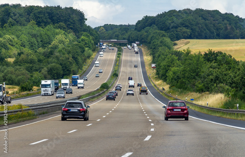 highway scenery in Germany