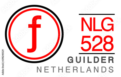 Free Download f, NLG, 528, Guilder, Netherlands Banking Currency icon typography logo banner set isolated on background. Abstract concept graphic element. Collection of currency symbols ISO 4217 signs used country - GFXLoad