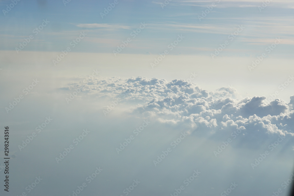Fototapeta premium cloudy sky landscape