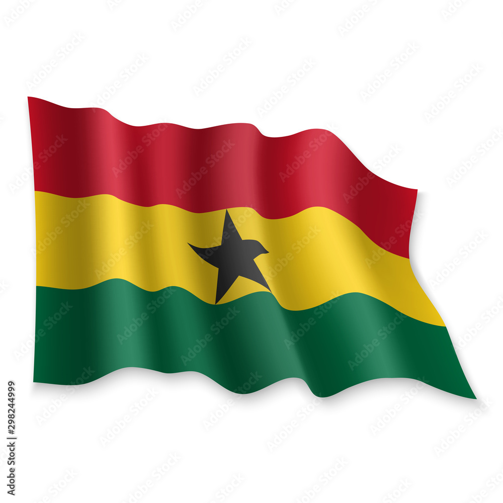 3D Waving Flag. Vector illustration 3D Waving Flag. Vector illustration