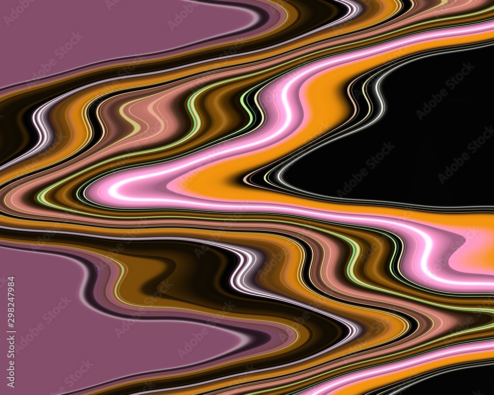 Abstract background with fluid lines Abstract background with fluid lines