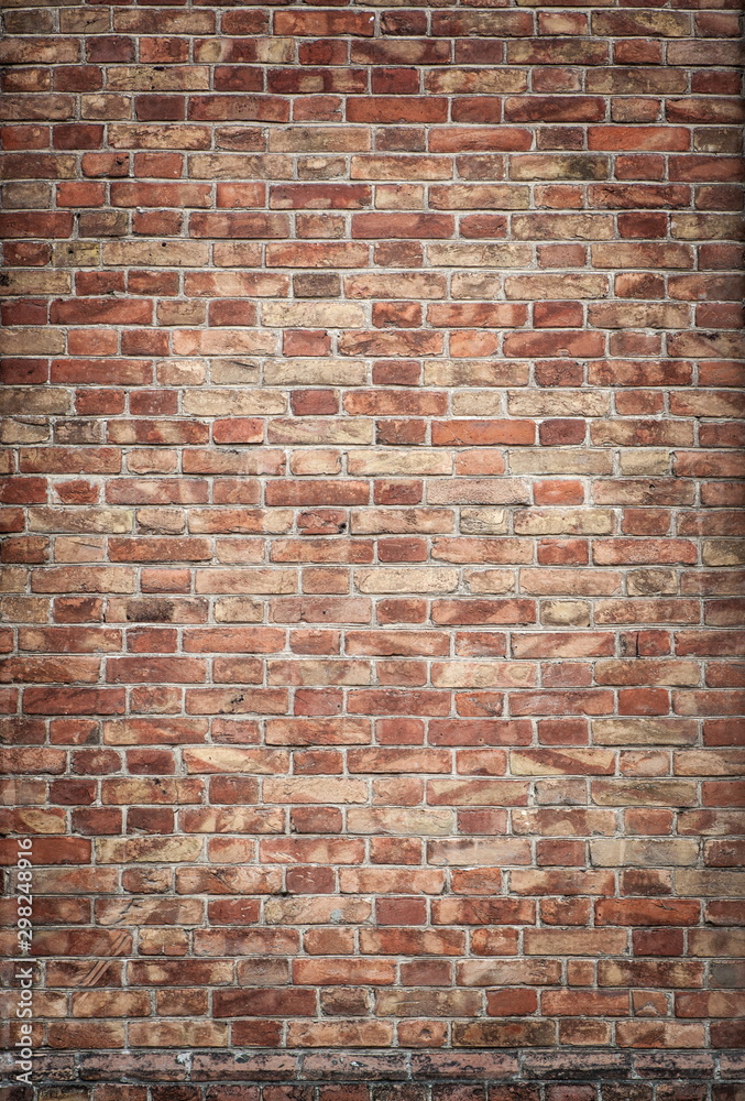 Old brickwork, a fragment of the wall Old brickwork, a fragment of the wall