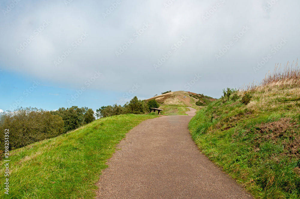 Malvern hills in the springtime