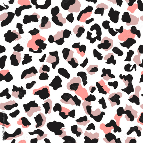 Wild pink leopard pattern to decor anything you want