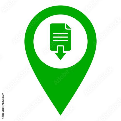 Download und Kartenmarkierung