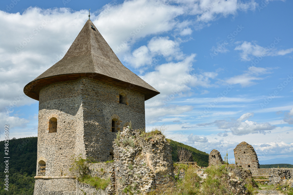 Castle Somoska on borders between Slovakia and Hungary