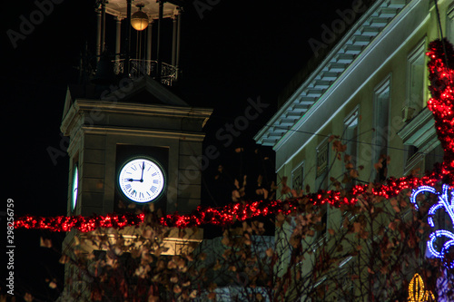 Canvas Print Reloj de la Puerta del Sol