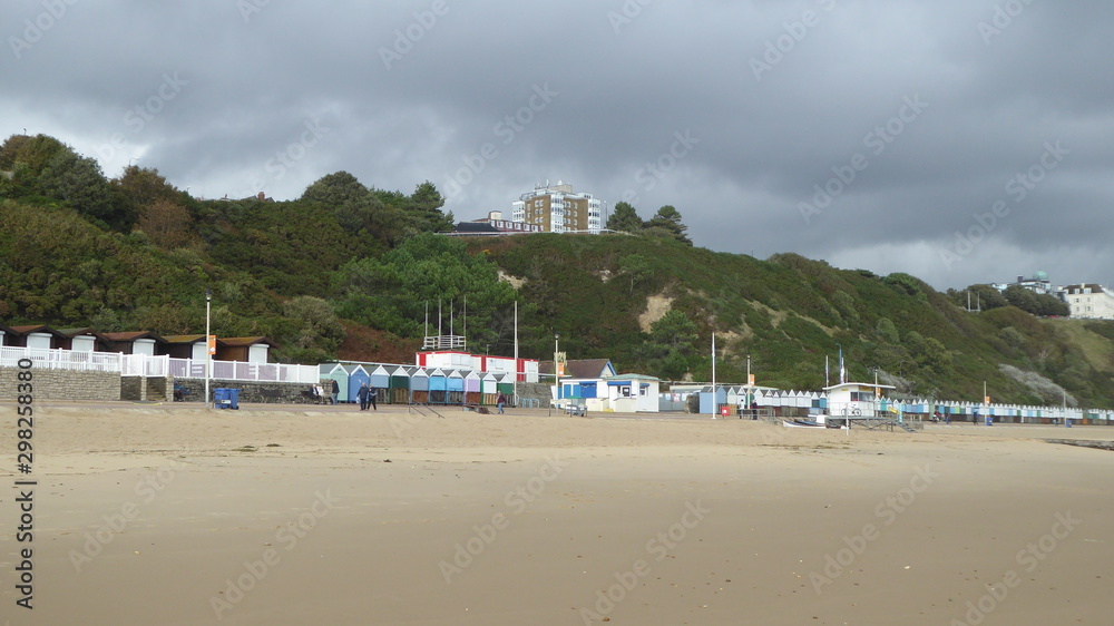 Bournemouth beach, Dorset, England, in the summertime