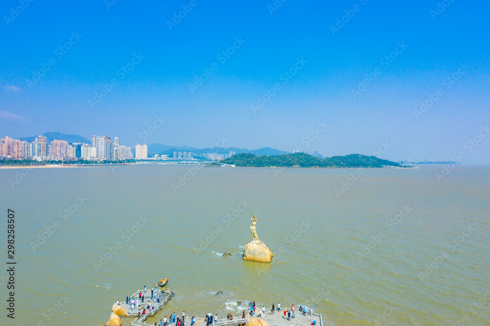 Scenic View of Zhuhai Seaside Park, Guangdong Province, China