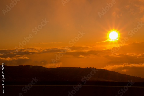 sunset at Haleakala
