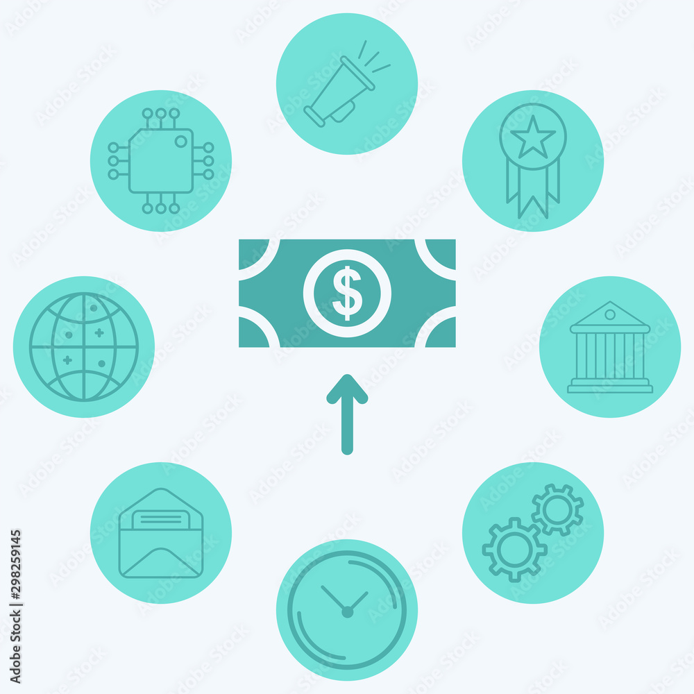 Money vector icon sign symbol Money vector icon sign symbol
