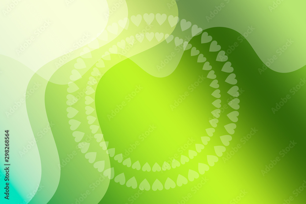 Fototapeta premium abstract, green, blue, illustration, wave, design, waves, light, wallpaper, water, graphic, sky, backdrop, nature, lines, sun, sea, art, landscape, backgrounds, curve, color, wavy, pattern, bright