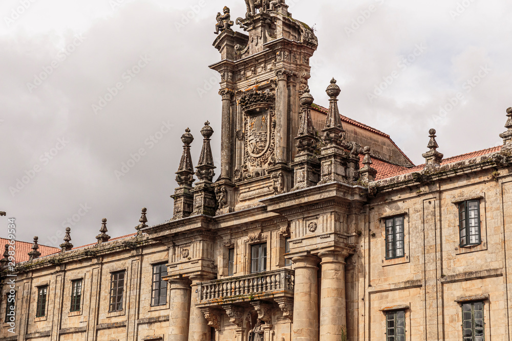 Gate of the Cathedral in Santiago de Compostela