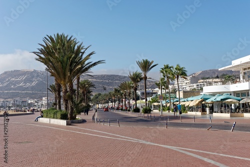 Marokko - Agadir - Strandpromenade photo