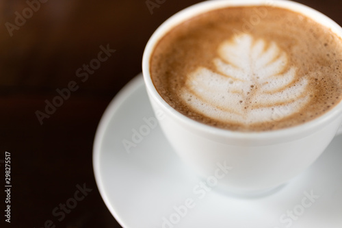 Coffee cup in the morning for charge your energy, image use for food and beverage business concept