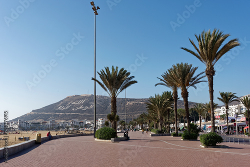 Marokko - Agadir - Strandpromenade photo