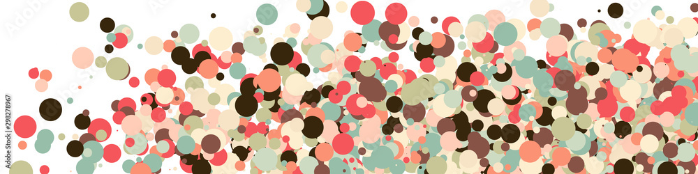 Colorful Universe Distribution Computational Generative Art background illustration