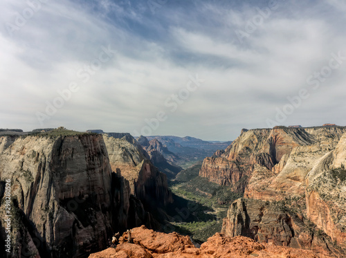 View from Observation Point in Zion