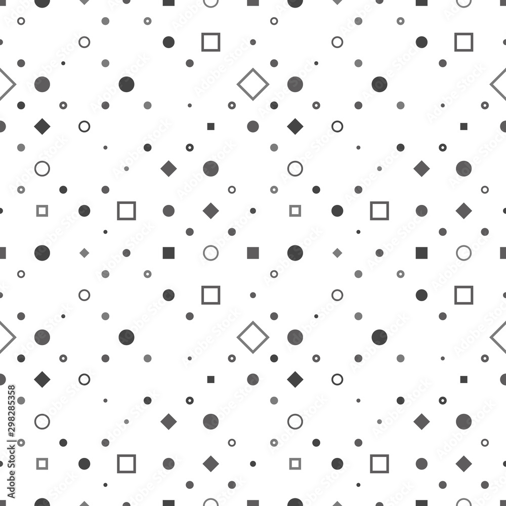 Black dots on white background. Abstract seamless pattern. Black dots on white background. Abstract seamless pattern.