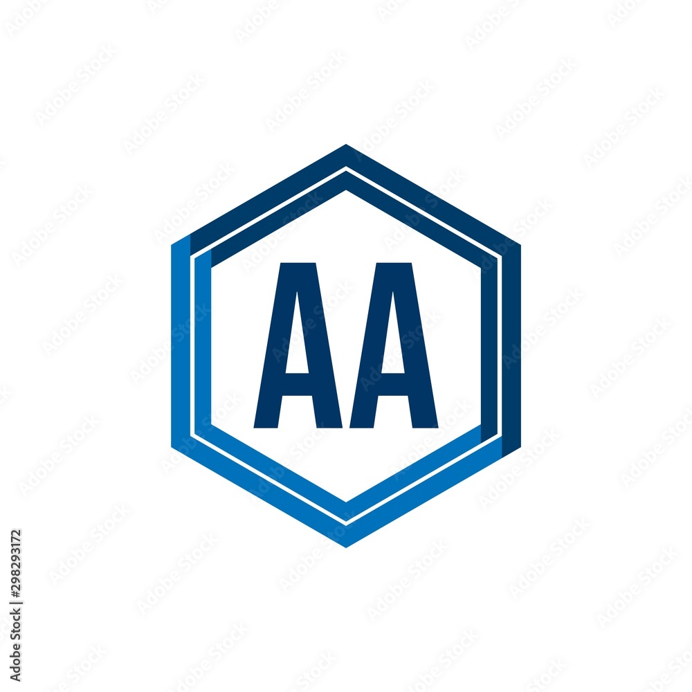 Initial Letter Logo AA Template Vector Design Initial Letter Logo AA Template Vector Design
