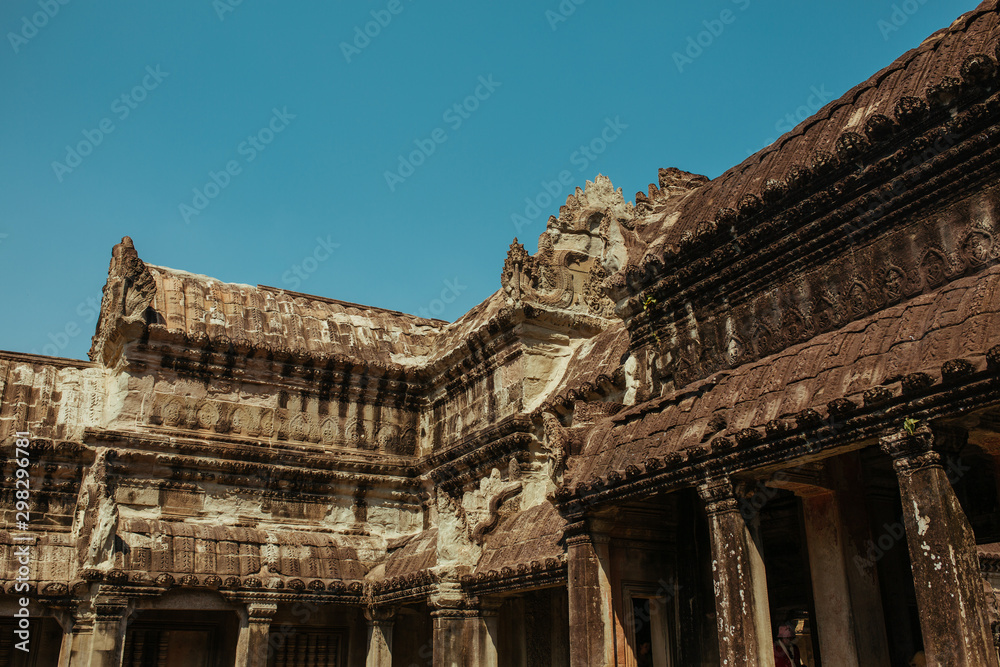 Angkor Wat Temple in Cambodia near Siem Reap city in Asia Angkor Wat Temple in Cambodia near Siem Reap city in Asia