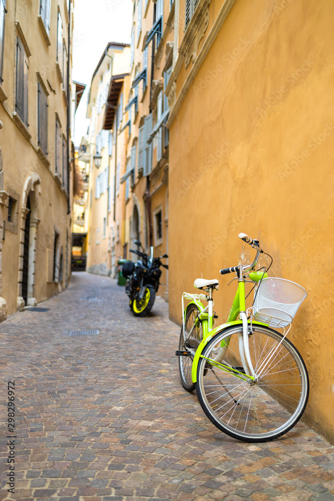 Riva Del Garda, the streets of the old town