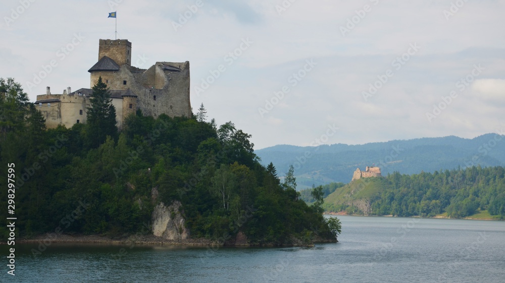 Two Castles on the Hills and a RIver