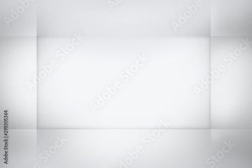 Wallpaper Mural Abstract backgrounds are white and gray the gradient color is soft .1 Torontodigital.ca