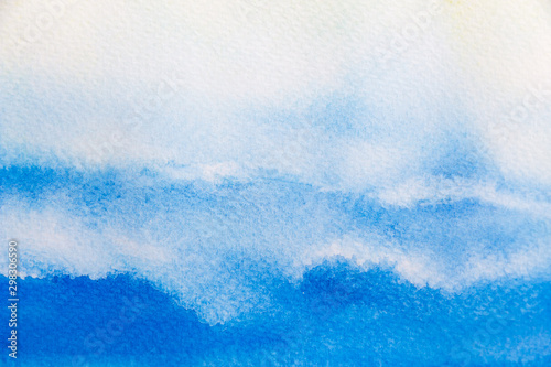 Abstract background image from watercolor