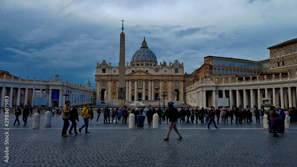Fototapeta premium st peters square in vatican