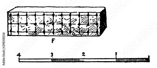 Masonry vintage illustration.