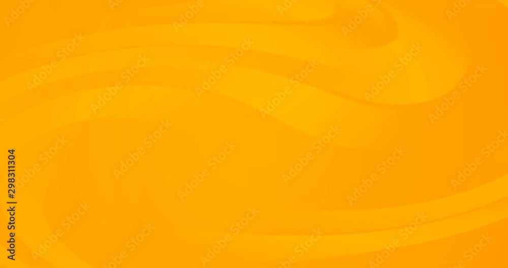 Abstract orange color light background animation with smooth blurred gradient. Cute beautiful looping seamless backdrop 4k. Sweet fluid. Liquid gold yellow texture. Halloween, Thanksgiving day banner