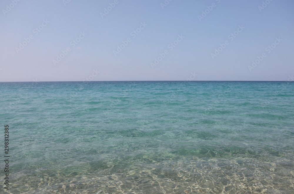 simple background of clear water without people
