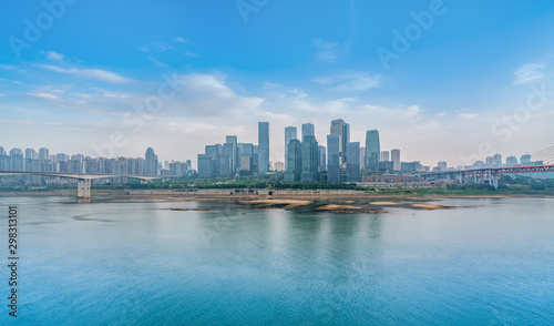 Chongqing urban architectural landscape and beautiful skyline.. © 昊 周