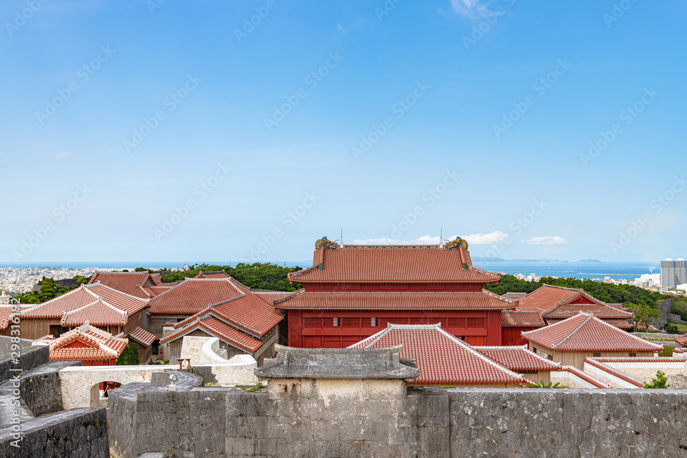 首里城の風景 首里城の風景