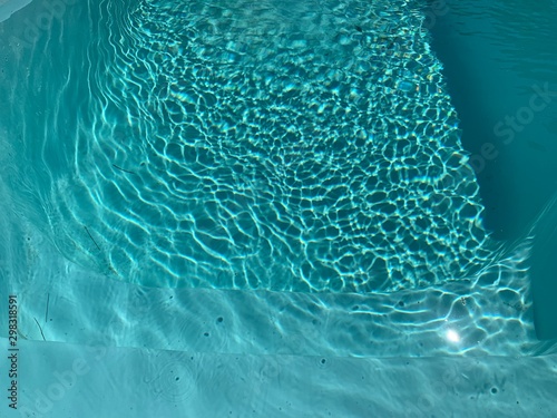 abstract blue water background