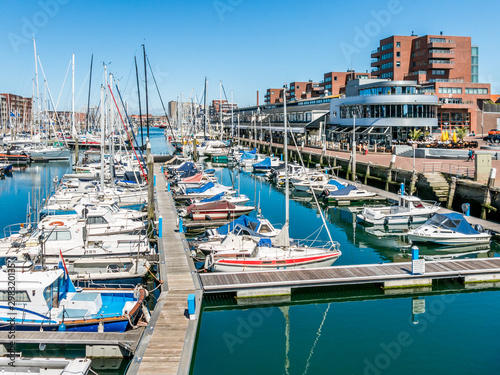 Slika na platnu Marina Scheveningen in The Hague, Netherlands