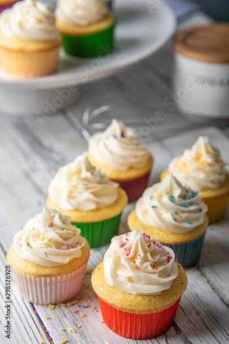 cupcake images in colorful cup