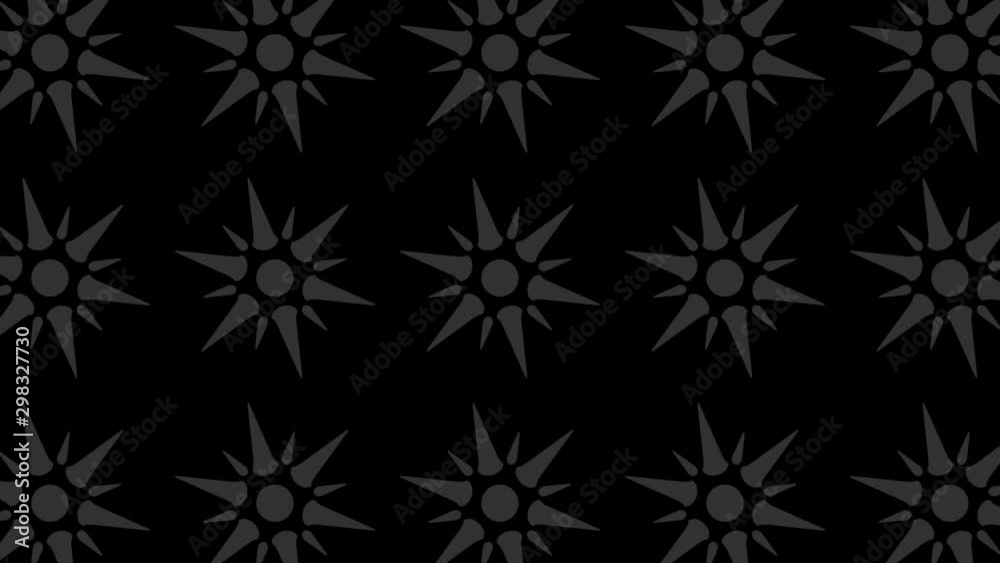 Graphic pattern in black and white with stroboscopic and hypnotic effect, while increasing in size and then reducing it, in 16: 9 video format Graphic pattern in black and white with stroboscopic and hypnotic effect, while increasing in size and then reducing it, in 16: 9 video format