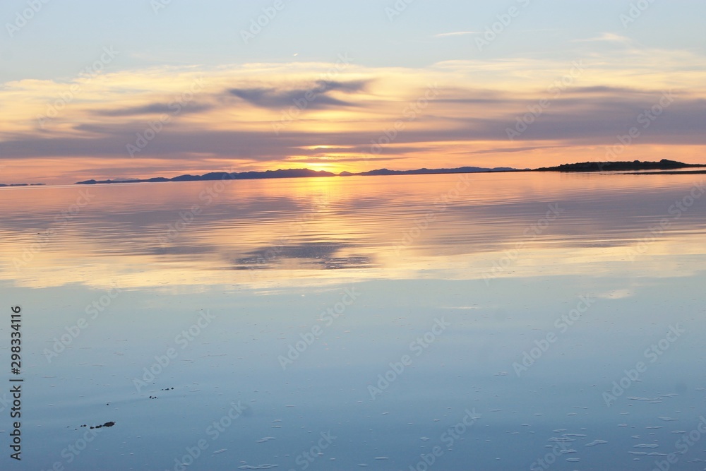 Great Salt Lake sunrise