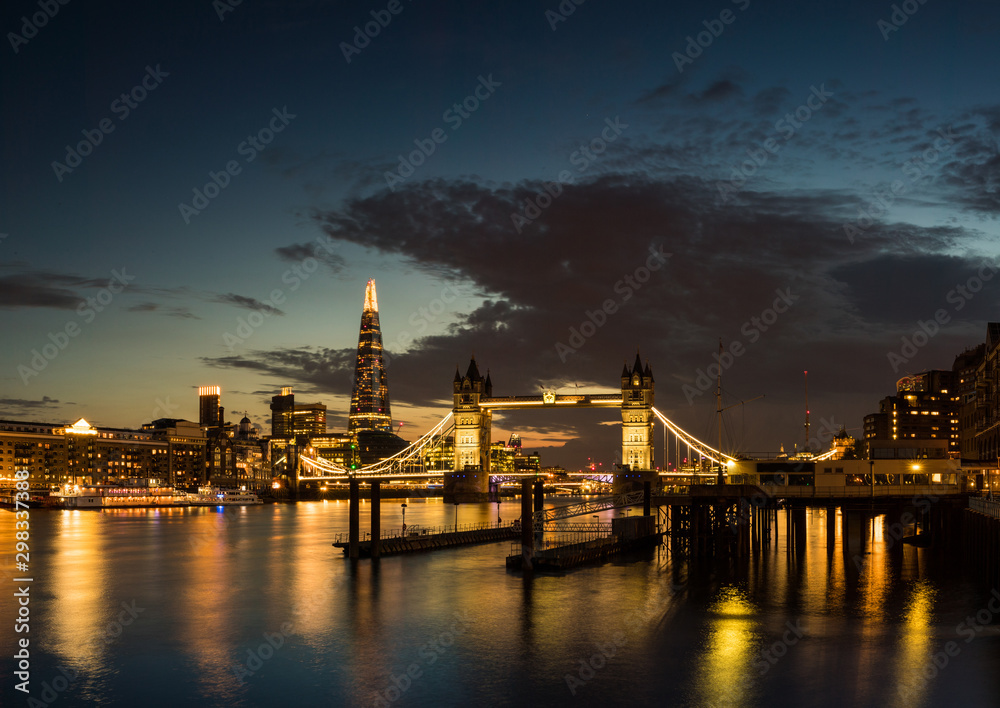 London City Tower Bridge United Kingdom 