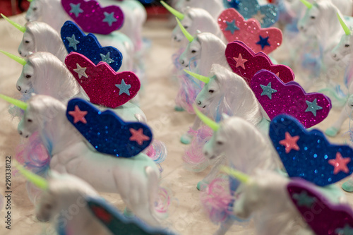 Collection of unicorns in the market
