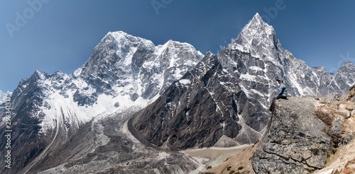 Ngozumba Glacier, Cho Oyu, Sagarmatha National Park, Everest Base Camp trek, Nepal