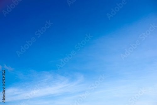 Fototapeta Naklejka Na Ścianę i Meble -  Blue sky with clouds and background